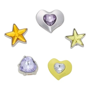Джибітси Meta Stars And Hearts 5 Pack