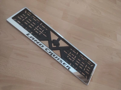Рамка для номерного знака из нержавейки St Line Land Cruiser ST8174