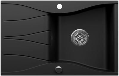 Zlewozmywak Kernau BI REGULAR KGS O 6078 1B1D Deep Black