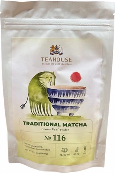 Чай Матча Teahouse №116 Традиционная 100 г (4820209845860)