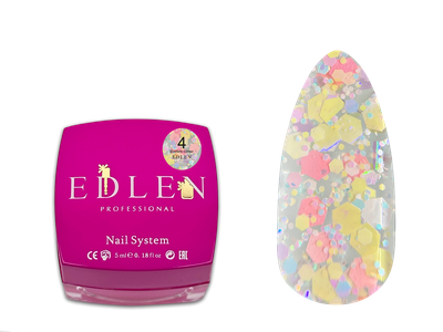 Глітер №04 Edlen Confetti Glitter 5 мл