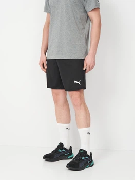 Спортивные шорты для футбола мужские Puma Teamgoal Match 70575203 L Black-White (4099685720033)