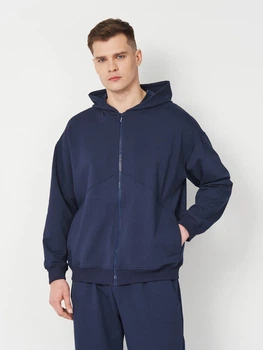 Кофта чоловіча (демісезон) Мальта М576-13 темно-синя XL