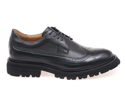 Туфлі комфорт чоловічі IKOS 2020-1/BLACK LEATHER 40 Чорний