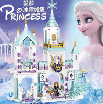 Детский конструктор Холодное Сердце Принцесса Frozen замок лего Эльза для девочек Store