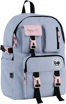 Рюкзак GoPack Education Teens 43x30.5x14 см Сірий (GO26-2500L-1)
