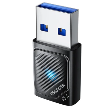 USB Bluetooth 5.4 Адаптер Essager EBT54-JH01-P для ПК та ноутбука (Windows 8.1/10/11)