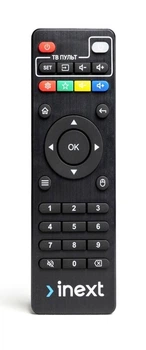 Пульт для смарт ТВ приставки INEXT TV-X Smart TV Box Киевстар ТБ