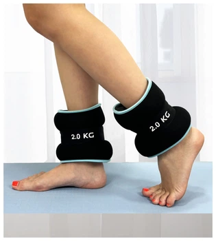 Обтяжувачі EasyFit Comfort 2 кг для ніг та рук з металом (пара) (EFIT_EF-1020-BE)
