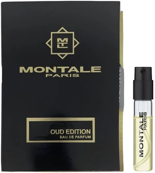 Пробник Парфюмированная вода унисекс Montale Oud Edition 2 мл (2000220016704)