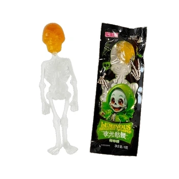 Льодяник-Скелет Luminous Skeleton Lollipop Світиться 10г