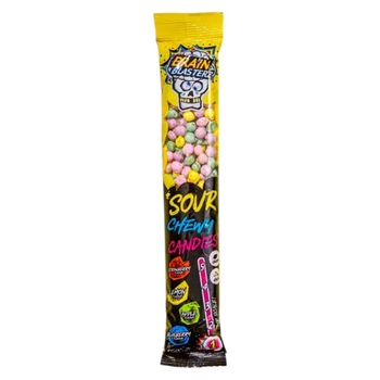 Кислые конфеты Brain Blasterz Sour Chewy Candies 60г