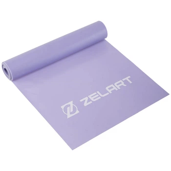 Лента эластичная для фитнеса и йоги Zelart Fitness Basic 7682-1 нагрузка XS
