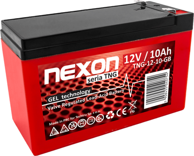 Akumulator NEXON TNG GEL 12V 10Ah (TNG-12-10-GB)