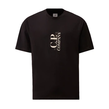 C.P. Company 30/1 Jersey Short Sleeve Logo L 20CMTS084A 005100W 888