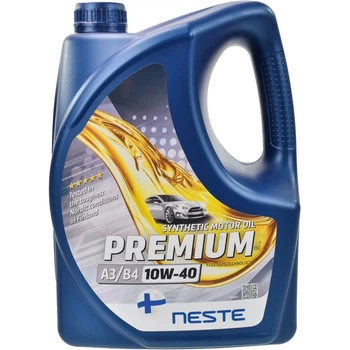 Олива моторна Neste PREMIUM А3/B4 10W-40 (4л.)