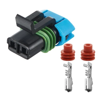 Разьем 2-кон., Бензонасос Walbro, 15300027, 15363982, 15300014, APTIV (Delphi) Buick, Cadillac, Chevrolet, Daewoo,