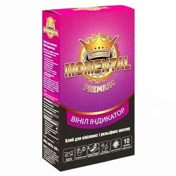 Клей для шпалер MOMENTAL PREMIUM вініл індикатор 250 г