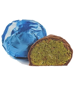 Дубайская конфета Lux Choco #3125 (печенье, измельченная фисташка, вафельная крошка, тесто катаифи) 1шт 39г