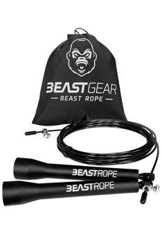 Скакалка скоростная Beast Gear регулируемая 3 м для фитнеса, кардио, кроссфита, бокса и тренировок