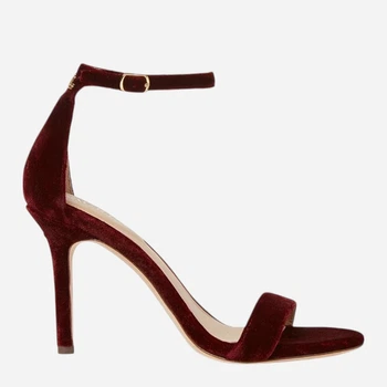 Женские босоножки замшевые Ralph Lauren 539923489 36.5 (6 US) 23.5 см Бордовые (1159856153)