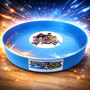 Арена для Beyblade Burst Блакитна 35 см — стадіон для битв Бейблейд