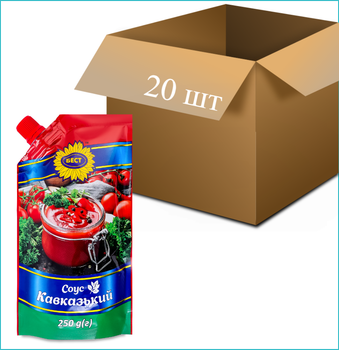 Соус "Кавказький" 250г х 20 шт
