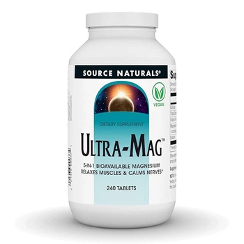 Ultra-Mag Magnesium Complex - 240 tabs магній Ultra-MAG для розслаблення м’язів, підтримки нервової системи, сну та відновлення