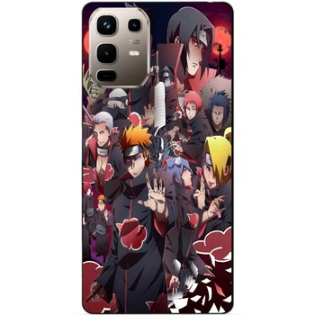 Чехол силиконовый бампер Candy для Infinix Note 50 Pro Plus 5G (X6856) с рисунком Наруто Naruto аниме