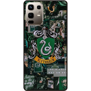 Силиконовый бампер чехол Candy для Infinix Note 50 (X6858) с рисунком Слизерин Slytherin Гарри Поттер Harry Potter
