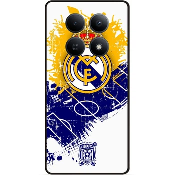 Чохол силіконовий бампер Candy для Xiaomi Redmi Note 15 5G з малюнком Реал Мадрид Real Madrid