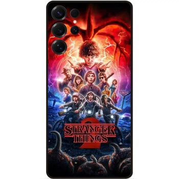 Силіконовий бампер чохол Candy для Samsung S26 Ultra з картинкою Дуже дивні справи Stranger things