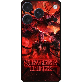 Силіконовий чохол бампер Candy для Iphone 17 Pro Дуже дивні справи Stranger things