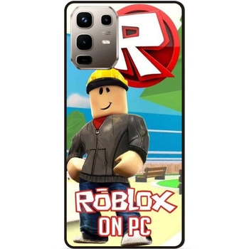 Силиконовый чехол Candy для Infinix Note 50 Pro Plus 5G (X6856) с картинкой Роблокс Roblox