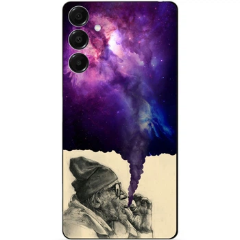 Чехол силиконовый бампер Candy для Samsung S26 с рисунком Дед Космос Галактика