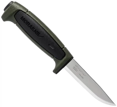 Нож Morakniv Basic 546 13807 Limited Edition Black Military Green Sandvik (7391846025207)