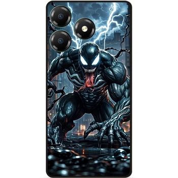 Чехол силиконовый бампер для ZTE Blade A36 с рисунком Веном Marvel Venom