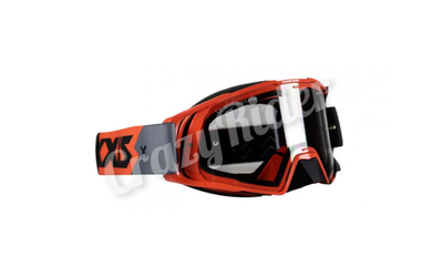 Очки кроссовые AXXIS MX-EVO STRAP A4 ORANGE