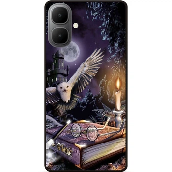 Силиконовый бампер чехол Candy для Infinix Smart 10 с картинкой Букля Harry Potter Гарри Поттер
