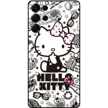 Силиконовый чехол бампер Candy для Samsung S25 Ultra с картинкой Хелло Китти Hello Kitty