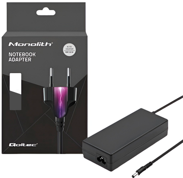 Блок живлення Qoltec 12V 60W 5A Black (5901878507996)