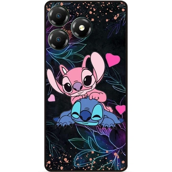 Силиконовый чехол бампер для ZTE Blade A36 с рисунком Стич Stitch