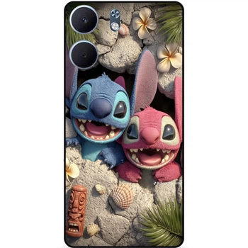 Чехол силиконовый бампер Candy для Oppo A5x Лило и Стич Stitch