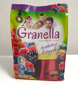 Чай фруктовий гранульований "Granella" зі смаком лісових ягід 400 грамів