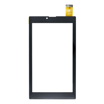 Тачскрін (сенсор) під китайський планшет Bravis NB76 3G / Ergo Tab A720, HK070PG3328B-V01, QCY 706 J, QCY706, FPC-FC708706-00, 7.0 inch, 30 пін, 104 x 182 мм., Чорний - 177412