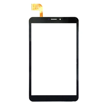 Тачскрін (сенсор) під китайський планшет Bravis NB85 3G / Pixus Touch 8 3G, 8.0 inch, 51 пін, 120 x 204 мм., Чорний - 203593