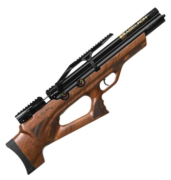 Пневматическая редукторная PCP винтовка Aselkon MX10-S Wood дерево