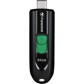 USB флеш-накопитель Transcend JetFlash 790С 64GB USB-C 3.2 Gen 1 Black (TS64GJF790C) [90943]