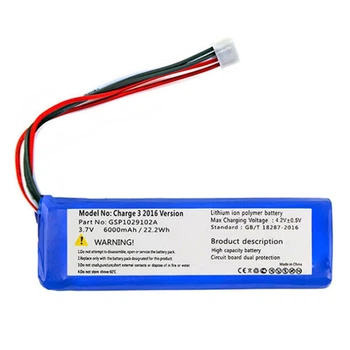 Акумулятор до портативної колонки JBL Charge 3, GSP1029102A, Original - 250177
