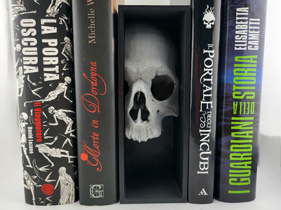 Вставка для книг Череп (Book Nook, 3D друк)